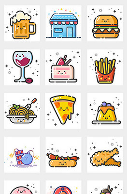 手繪可愛乳制品卡通素材 萌化你的創(chuàng)意世界