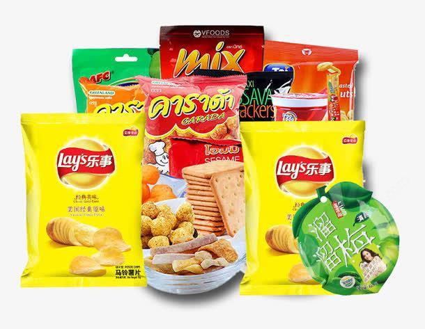 樂事薯片與休閑零食高清素材 免摳PNG設計資源免費下載